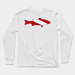 Dive fish Long Sleeve T-Shirt